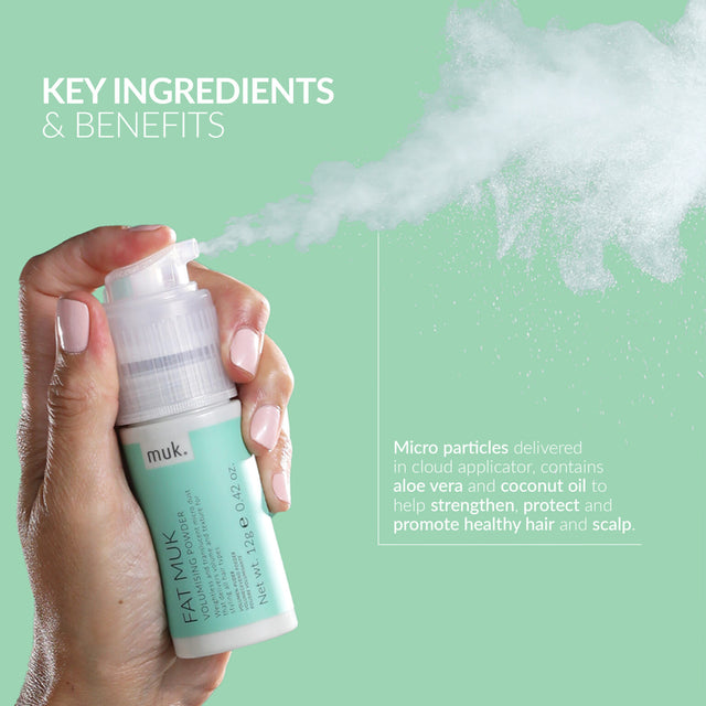 Fat Muk Volumising Powder-Weightless Volume and texture/Muk Haircare by Muk product image 2