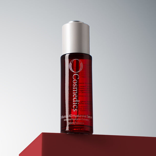 4D Hyaluronic Serum | O Cosmedics hydration ingredient graphic