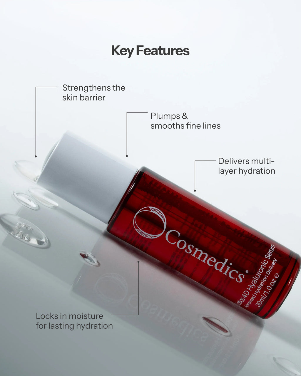 4D Hyaluronic Serum | O Cosmedics product image 3