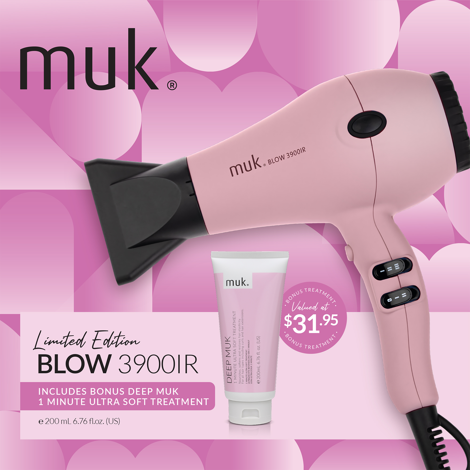 muk BLOW 3900IR + DEEP DUO Pack – WEB010