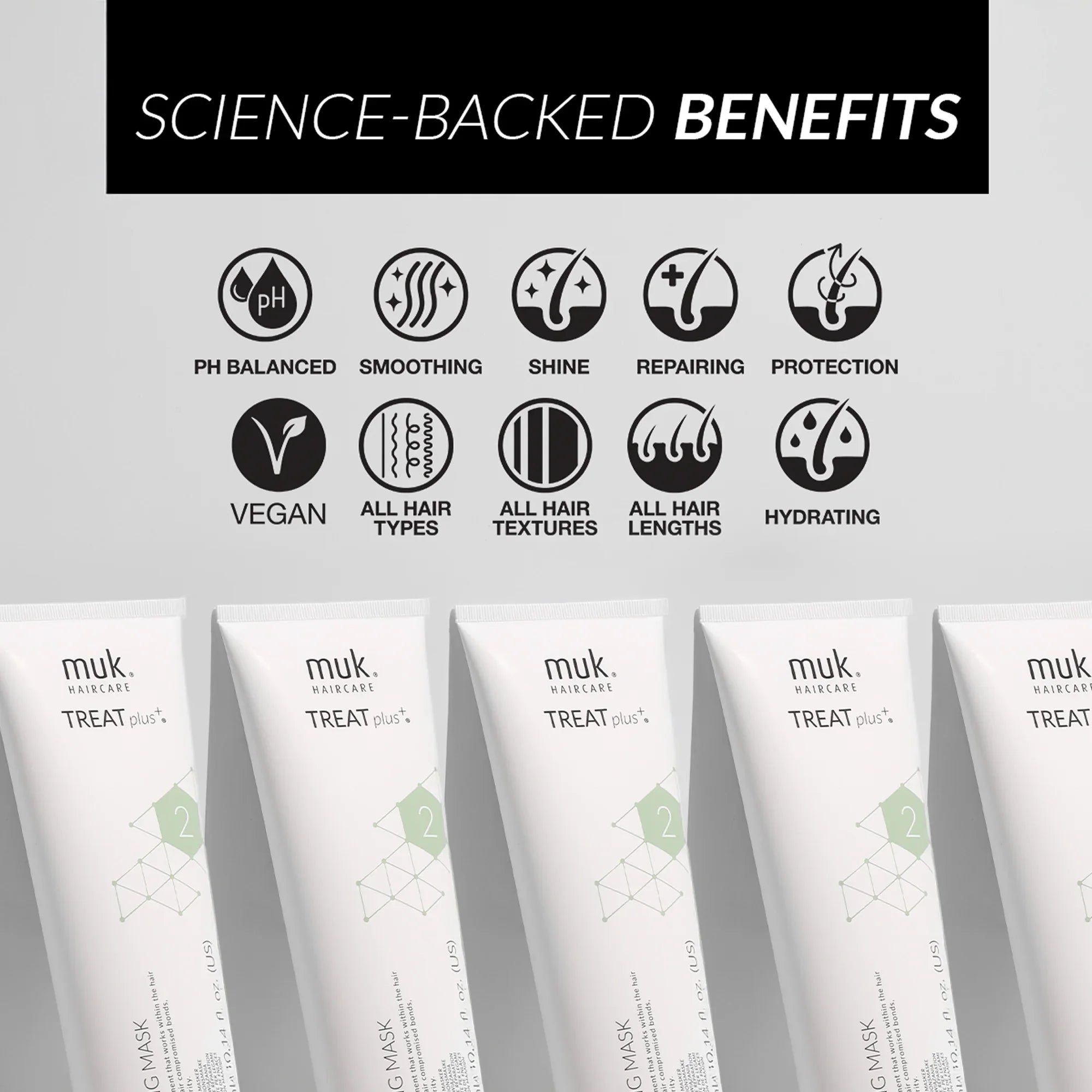 Muk Treat plus+ Bond Restoring Mask 100ml- Intensive Hair Repair Treatment by Muk product image 4