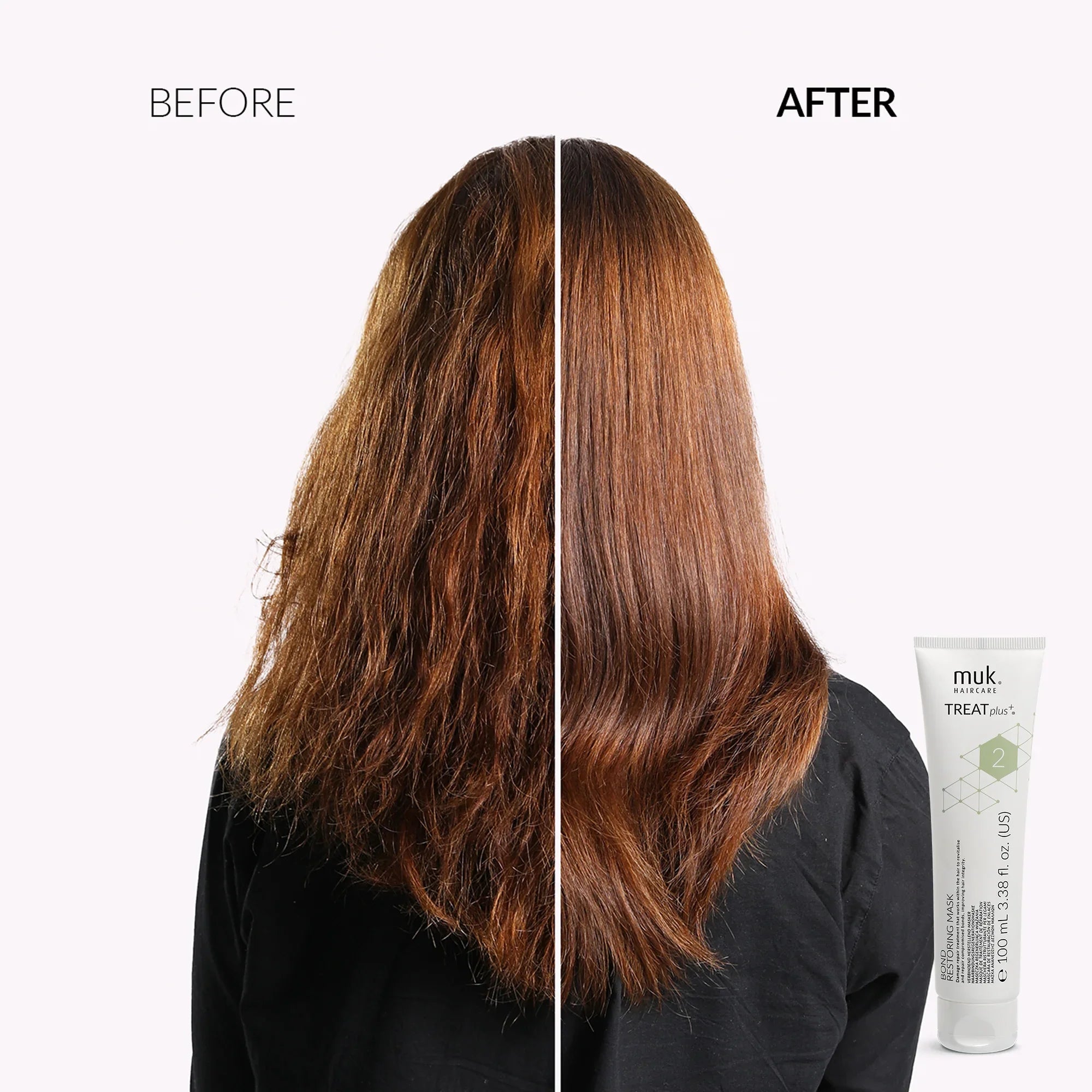 Muk Treat plus+ Bond Restoring Mask 100ml- Intensive Hair Repair Treatment by Muk product image 3