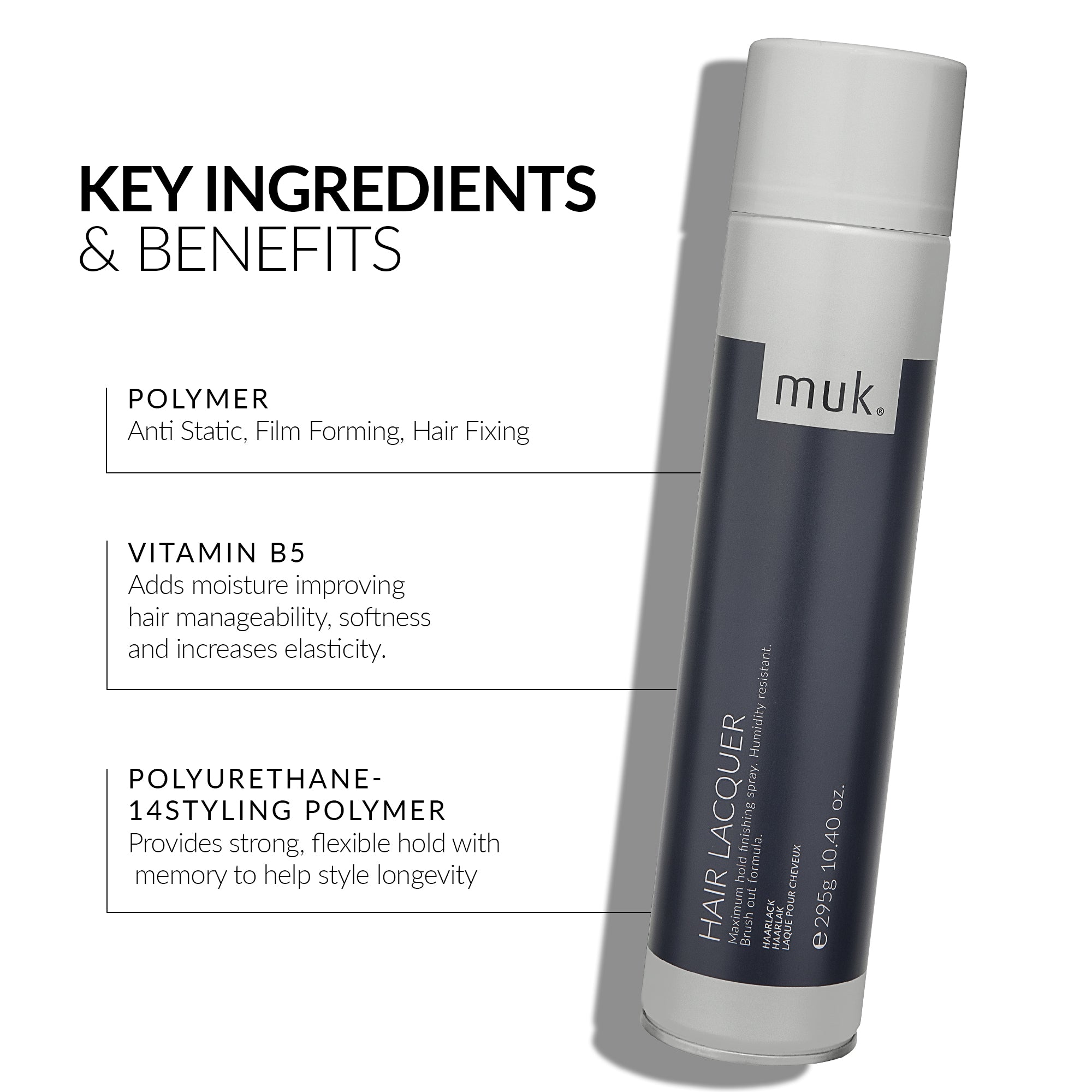 Hair Lacquer 295g by Muk product image 3
