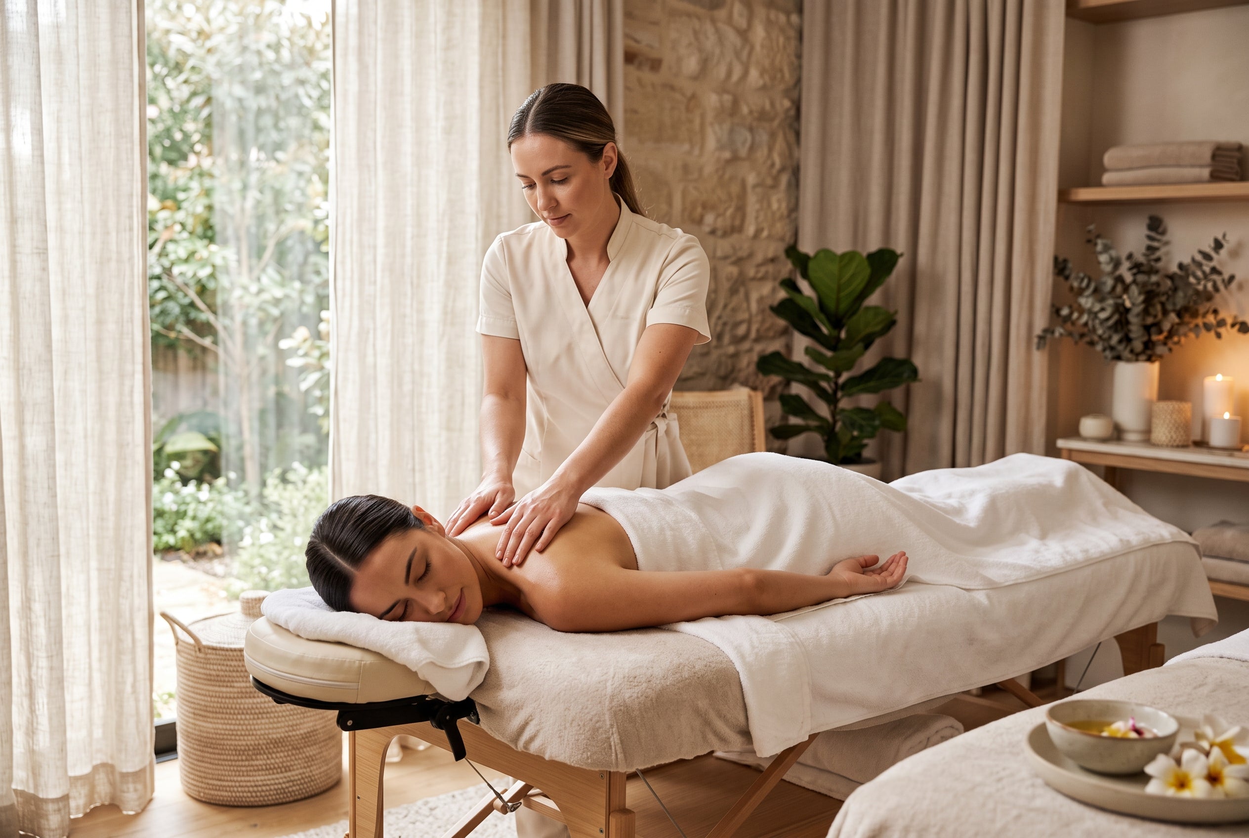 Relaxation massage at Skin Mind Beauty & Hair